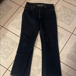 Polo Ralph Lauren Blue Bootcut Jeans with Classic Design